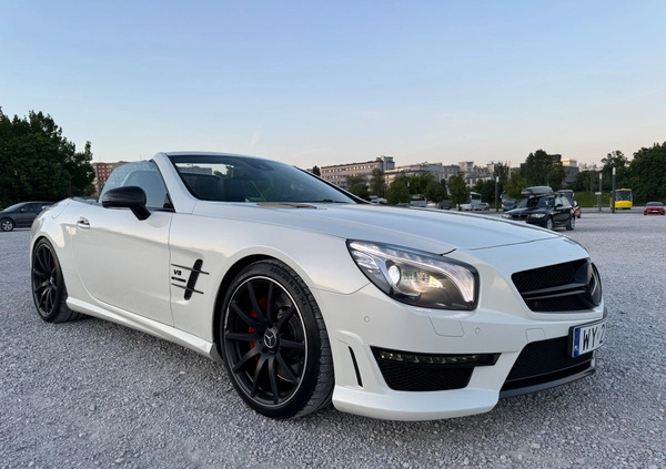 Mercedes-Benz SL cena 369000 przebieg: 33000, rok produkcji 2013 z Warszawa małe 191